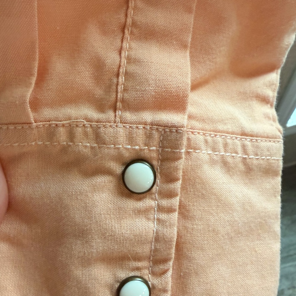 CE Schmidt Button-Up Shirt Snap Buttons Western - Picture 4 of 5